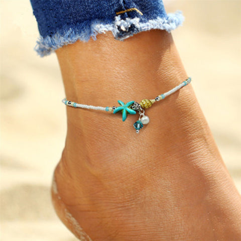 Ankle Bracelet Starfish