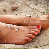 Ankle Bracelet Flower